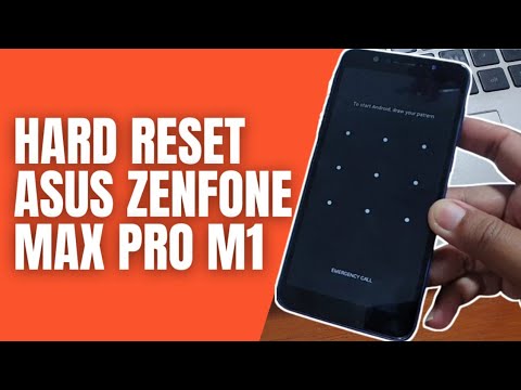 Hard Reset Asus Zenfone Max Pro M1 Remove Password Pin Pattern Screen Lock