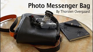 Thorsten Overgaard camera bags: "The Von Mini Messenger" street photographer messenger bag