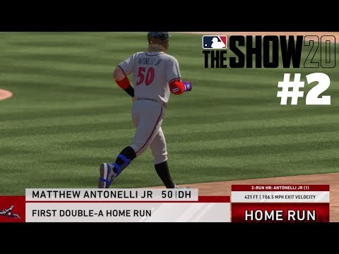 Matty Jr. - First AA Homer #2 | MLB The Show 20 Road To The Show