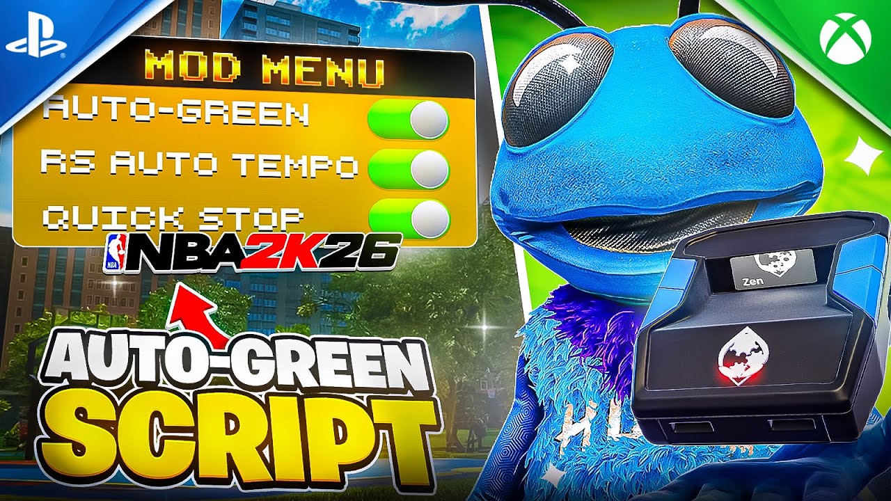 NBA 2K26 *AUTO-GREEN* Script for the CRONUS ZEN | PS5/XBOX/PC
