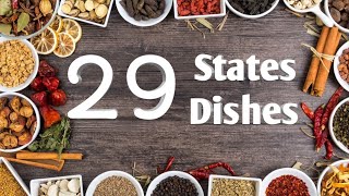 29 SIGNATURE DISHES OF EACH STATE IN INDIA || FOOD || UNKNOWN FACTZ