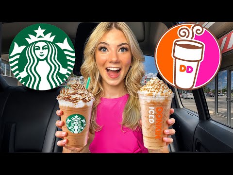 Trying EVERY Drive Thru Coffee!