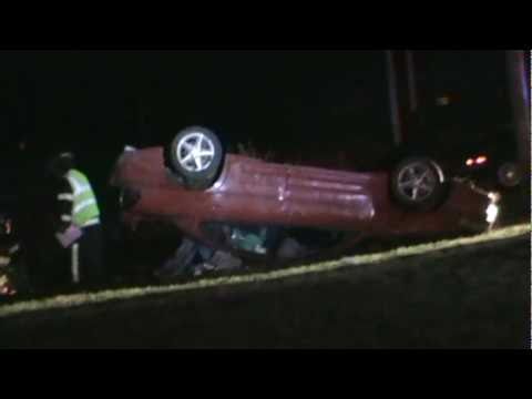 Police Pursuit Ends In Rollover Accident