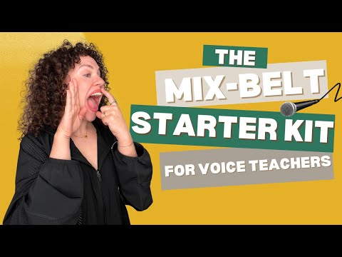 How to Help a Singer Find Mix-Belt in 4 Minutes (& their voice type!)