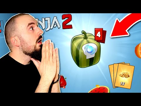 LUCKIEST WATERMELONS EVER IN FRUIT NINJA 2! - YouTube