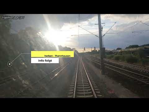 Führerstandsmitfahrt IC: Augsburg Hbf - Ulm Hbf | TrainPilot Jay©