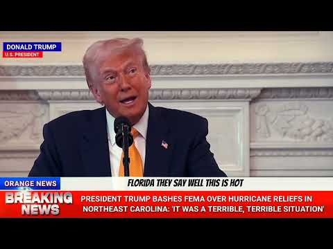 Trump Discussed Former President Biden Response To Aftermath Of Hurricane Helene And Failure Of FEMA