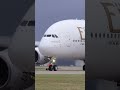LOUD EMIRATES A380 TAKEOFF