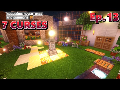 RAD2 💀 7 CURSES - Ep.13 - Building the House Finally + a few dungeons