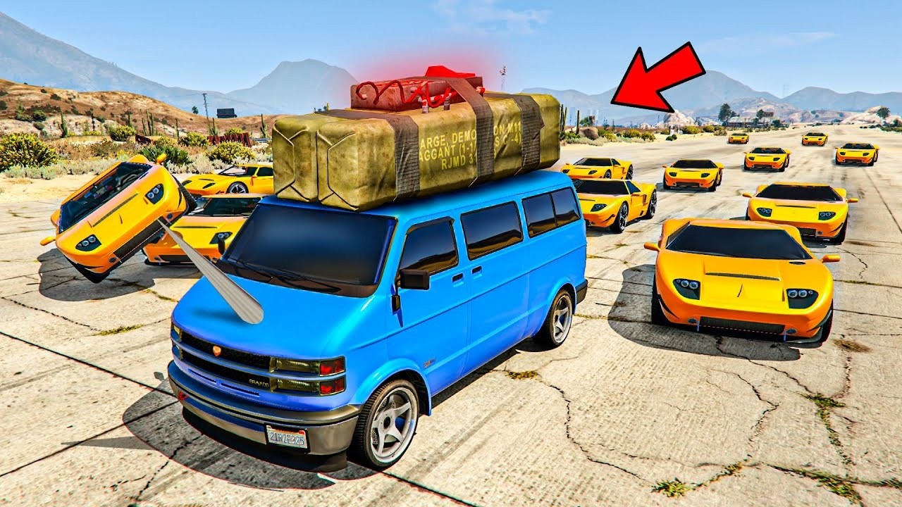 SI FRENAS EXPLOTAS! VICTORIA BRUTAL!! - GTA 5 ONLINE