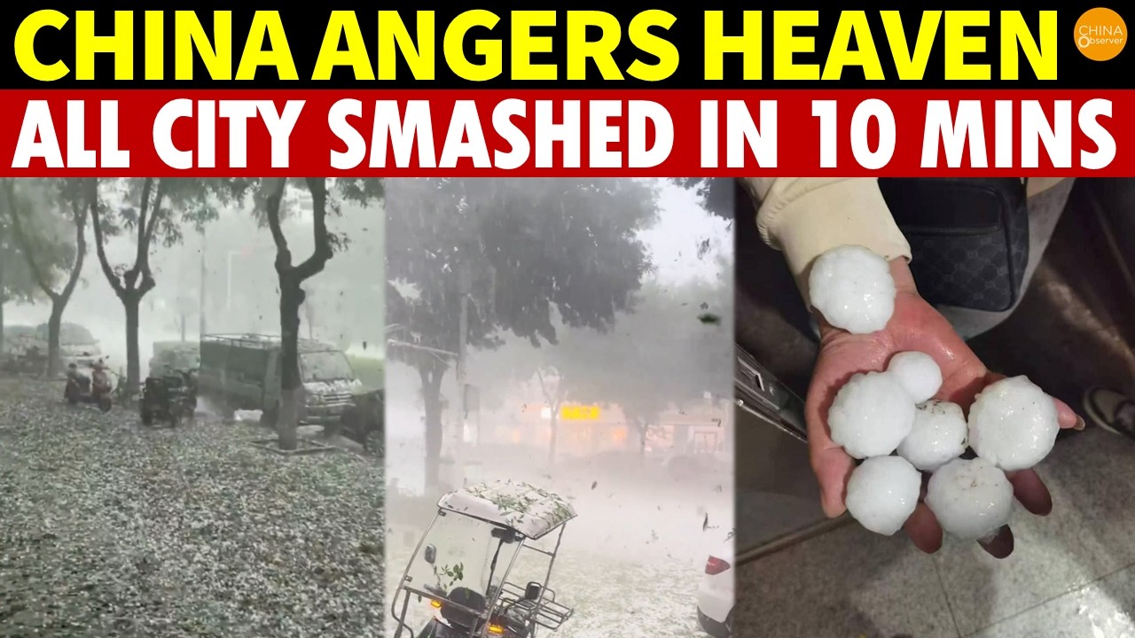 Historic June Snow and Hail Ravage China, All City Leaves Gone in 20 Minutes, Heaven Seems Angry