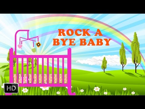 ROCK A BYE BABY ON THE TREE TOP - BABY SLEEP MUSIC - NURSERY RHYMES - LULLABIES