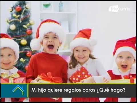 Mi hijo quiere regalos caros ¿Qué hago?