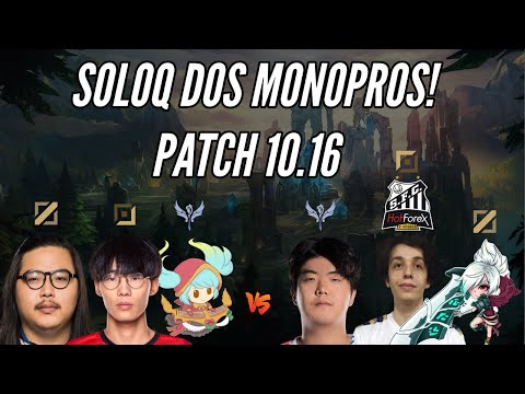SOLOQ DOS MONOPROS - FLANALISTA, BVOY E MONO SONA VS LUCI, ARYZE E MONO RIVEN