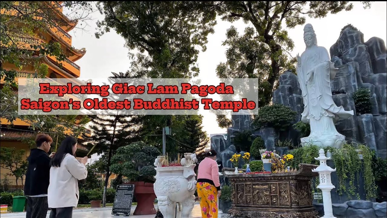 Take a virtual tour of the serene Giac Lam Pagoda.