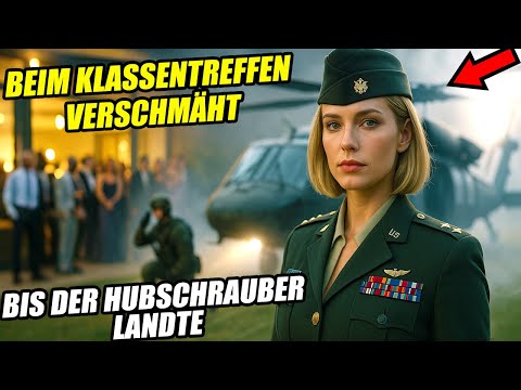 Mocked at the class reunion – until the helicopter landed: “Madam General, we need you.”