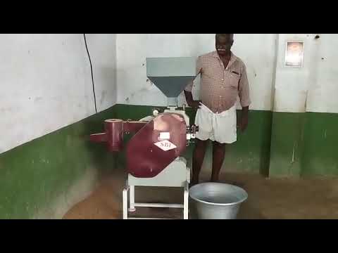 Automatic paddy dehusking rubber rollers, single phase