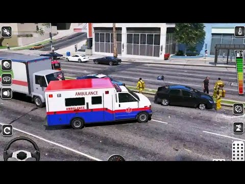 Emergency City Hospital Simulator - Ambulance Rescue Driver 2023 - Android GamePlay