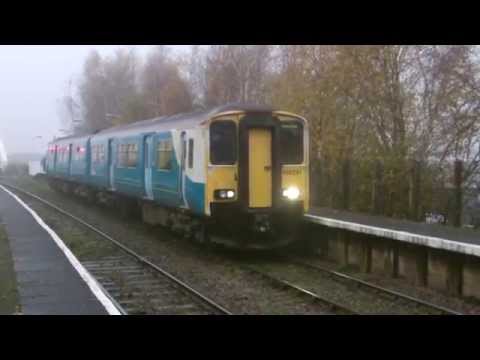 Half an Hour at (77) - Hawarden Bridge Station 27.11.2014 - Shotton Deeside Class 66 150