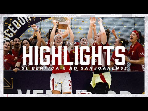 Highlights | #HóqueiBenficaFem 3-1 AD Sanjoanense | Final Supertaça 2025/26