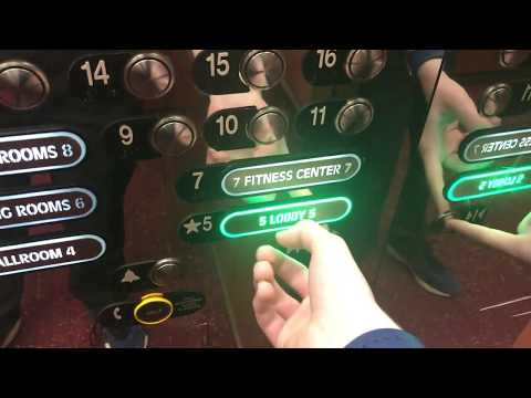 Nice ThyssenKrupp Traction Elevators @ The Marriott City Center in Minneapolis, MN