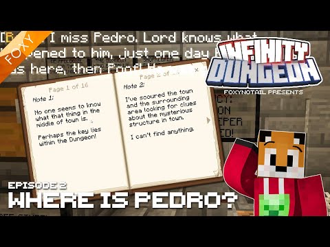 CHARACTERS & STORYLINE [NPCs] | Infinity Dungeon | Minecraft Bedrock Edition Adventure Map [2]