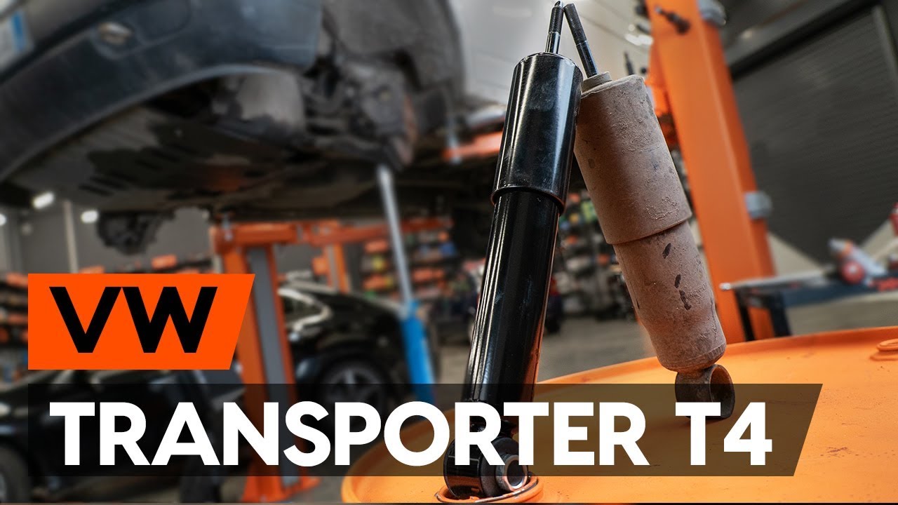 Jak wymienić amortyzator przód w VW Transporter T4 - poradnik naprawy
