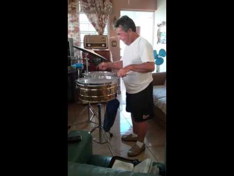 Marcelino Playing timbales