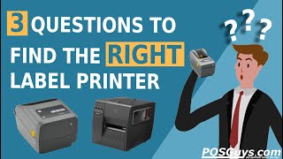 How to Find the Right Label Printer for YOUR Needs