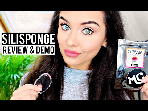 SILISPONGE SILICONE MAKEUP SPONGE BY MOLLY COSMETICS REVIEW & DEMO | KatesBeautyStation