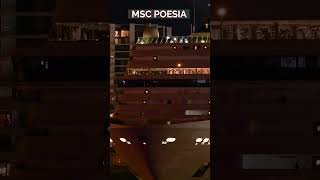 MSC POESIA (MSC CRUISES) – Schiff verlässt den Hafen von Hamburg – Shipspotting Hamburg, Echtzeit