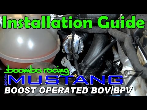 How to Install | Boomba Boost Operated BOV/BPV for '15+ Ford Mustang Ecoboost