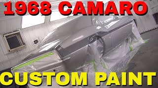 1968 Camaro &quot;Reloaded&quot; Final Paint Color Clear Stripes Video V8TV