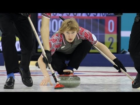 CURLING: World Junior Chps 2013 - Men Draw 12 NOR-RUS