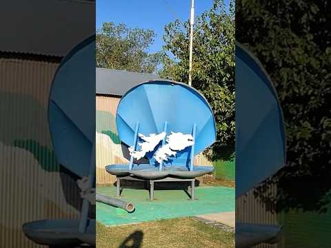 Monumento del Museo a los Héroes de Malvinas en Ensenada Buenos Aires Argentina