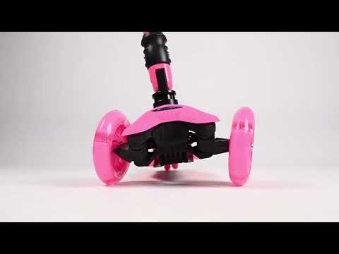 Video de Monopatín Plegable 4 ruedas Storm Rosa