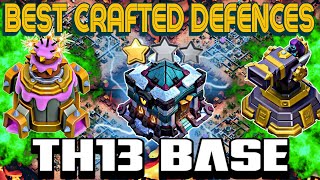 ANTI 3 TH13 WAR + RANK BATTLE BASE WITH COPY LINKS || TOP-5 TH13 BASE ANTI 3 STAR || TH13 BASE 2026
