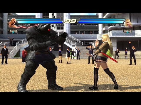 L7 33 Lili Rochefort y Alisa Bosconovish vs Marduk y Leo - Tekken Tag 2 ( Uchiha x24 ) GamePlay PS3