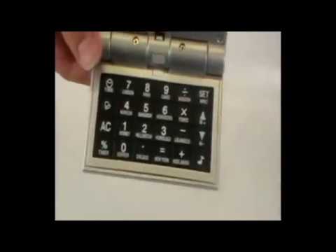 CALENDAR  ALARM CLOCK  FOLDING CALCULATOR