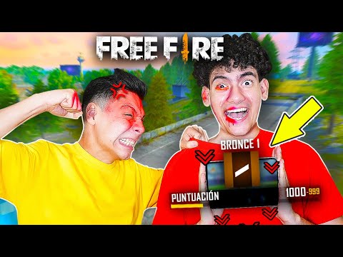 Yair17 ALMOST KILLED ME FOR DROPTING HIM TO BRONZE AFTER HE REACHED HEROIC IN FREE FIRE | TheDonato