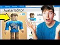 making mrbeast a roblox account