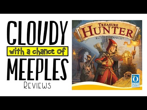 Treasure Hunter Review - Cloudy with a Chance of Meeples 