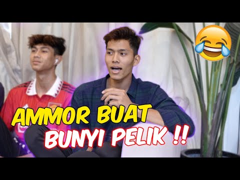 AMMOR BUAT BUNYI PELIK !! - SIAPA PALING KELAKAR !