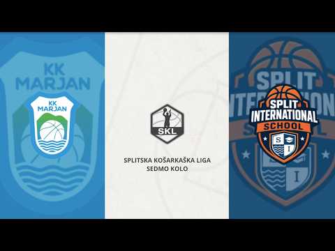 Highlights - Splitska Košarkaška Liga 2025/26 - Split Int. School Basket. : KK Marjan (14.02.2026)