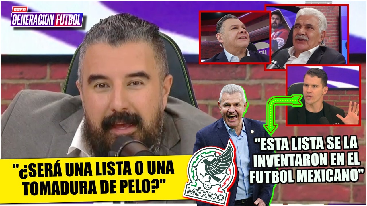 Álvaro Morales espera que la LISTA DE JAVIER AGUIRRE NO SEA UNA “TOMADURA DE PELO" | Generación F