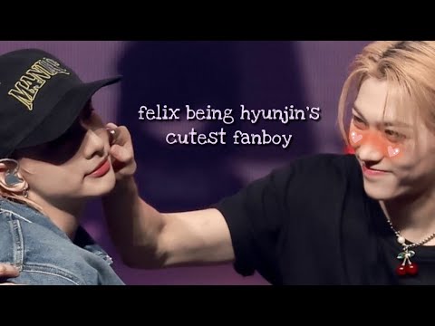 felix being the CUTEST hwang hyunjin fanboy | HYUNLIX