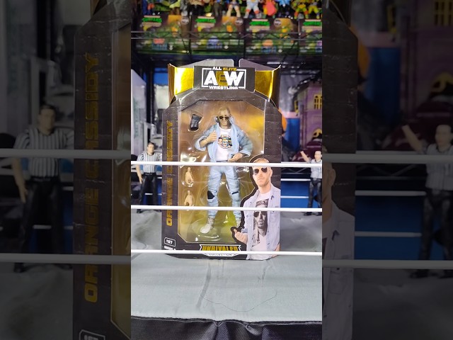 Vídeo relacionado con AEW Orange Cassidy Double Or Nothing Ppv Jazwares Pay Per View Edición Limitada #06 All Elite Wrestling Figura de acción Toy Wrestler