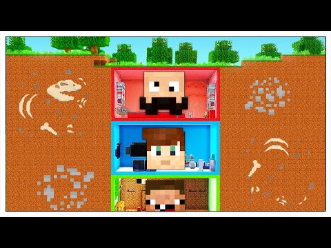 SCAVIAMO IL BUNKER DEGLI YOUTUBERS SOTTO TERRA! - Minecraft ITA