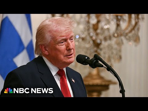 LIVE: Trump delivers remarks to farmers | NBC News