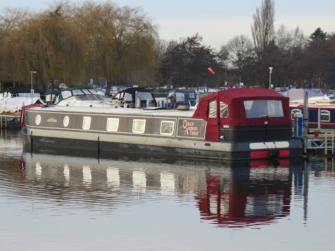 SOLD Once Upon A Time 65ft x 12ft Live-aboard Wide-beam